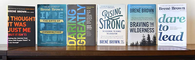 Dr Brene Brown Author-Books